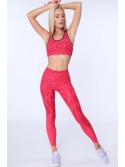 Coral spotted leggings MR155030 - Online store - Boutique